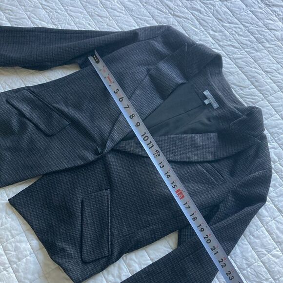 WIT & WISDOM 2 Piece Suit SET Peak Lapel Crop Blazer and Cropped Pants Brown M - Picture 11 of 14